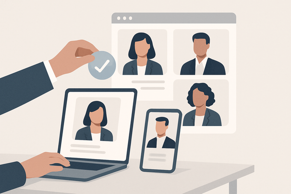 Portraits employés cohérents pour LinkedIn et site web : règles de cadrage, éclairage et intégration de la charte pour PME.